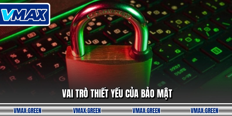 Vai trò thiết yếu của bảo mật